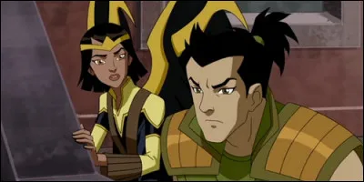 Qui Dawnstar et Karate Kid libèrent-il accidentellement de la glace au 31e siècle dans "Les Aventures de la Ligue des justiciers : Piège temporel" ?