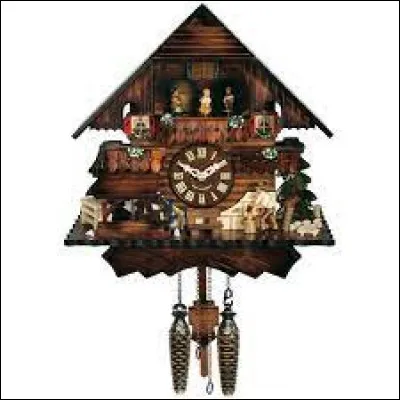 Quel petit oiseau sort chaque heure de cette horloge pour pousser son cri ?