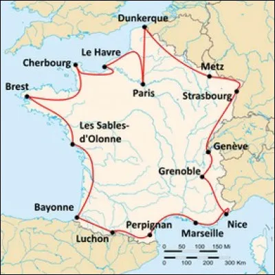 Beaucoup de personnes dénoncent un Tour qui n'a plus rien d'hexagonal. En 1919 le parcours respectait les limites du territoire mais pourquoi ?