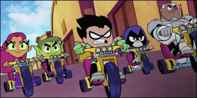 Où vivent Robin, Changelin, Cyborg, Starfire et Raven dans "Teen Titans Go ! Le film" ?