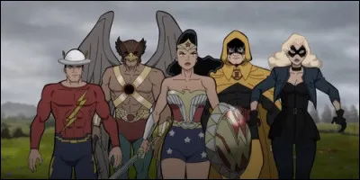 Dans "Justice Society : World War II", qui se retrouve accidentellement dans les années 40 en pleine Seconde Guerre mondiale dans un conflit opposant la Justice Society, à l'armée nazie ?