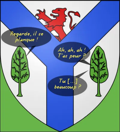 M'est avis que ce lion-là est en voie de disparition, non ?