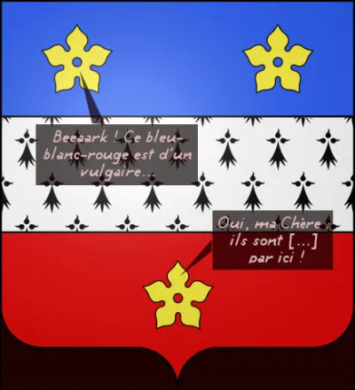 Quand le blason discute, l'Armor rit !