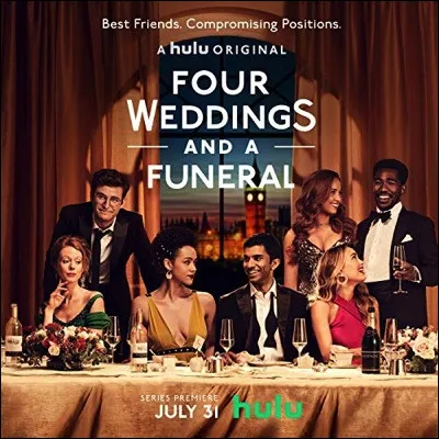 Quelle actrice ne voit-on pas dans le long-métrage "Quatre Mariages et un enterrement" ?