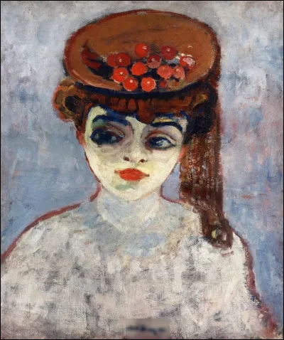 Quel peintre est l'auteur du tableau "Le Chapeau de cerises" ?
