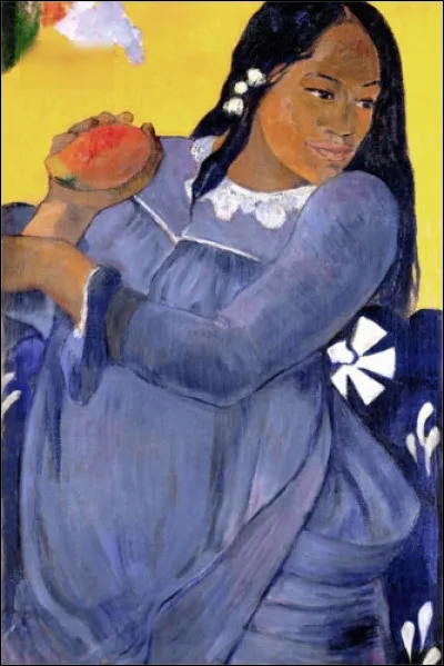 Qui a peint "Femme à la mangue" ?