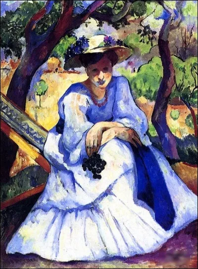 À qui doit-on le tableau "La Femme à la grappe" ?