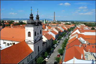 Dans quel pays la ville de Trnava, 65 000 habitants, se trouve-t-elle ?