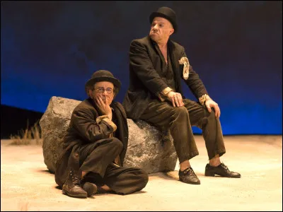 Cette pièce de théâtre en deux actes, écrite en 1948 par Samuel Beckett, a pour titre "En attendant ..."