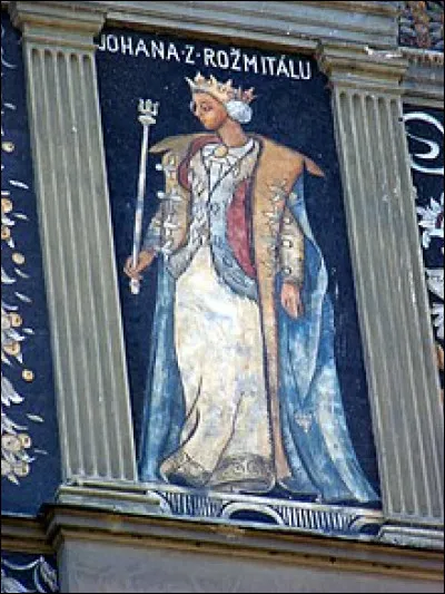 Pendant combien d'années Jeanne de Rožmitál est-elle reine consort de Bohême ?