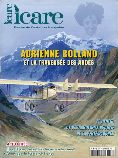 Quel âge avait Adrienne Bolland quand elle a traversé la cordillère des Andes ?