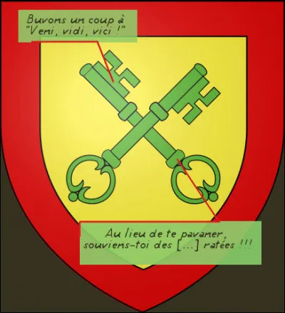 Ceux qui se prennent pour César pourraient bien un jour se retrouver à sec...