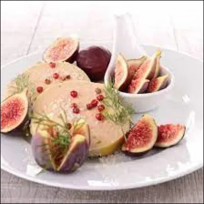 Entrée n°3 : Voici du foie gras.
Quel fruit accompagne le foie gras ? (photo)