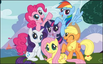 Dans "My Little Pony : Les amies, c'est magique" comment s'appelle le personnage principal ?