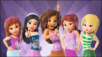 Comment s'appellent les cinq meilleures amies dans "Lego Friends" ?