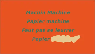 On reprend les mêmes qu'en Q7, mais ça ne recommence pas !