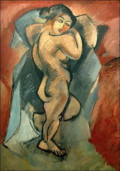 Qui est le peintre français, créateur en 1908 du tableau intitulé "Le grand Nu" ?