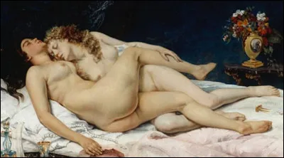 Qui est le peintre français, créateur en 1866 du tableau intitulé " Le Sommeil" ?