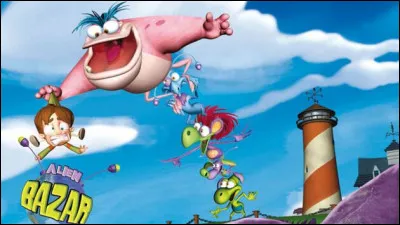 Comment s'appelle l'île où habite Tommy dans "Alien Bazar" ?