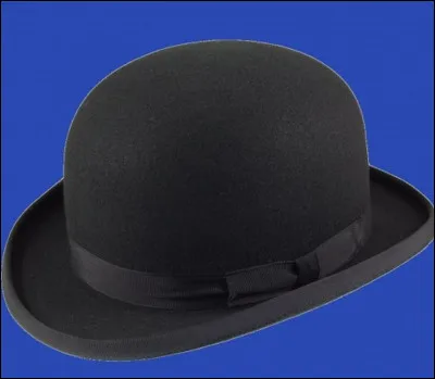 Quel textile est généralement utilisé pour fabriquer un chapeau melon ?