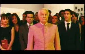 Andr Dussolier est le Ministre de la Culture, vtu d'une veste  col mao (tiens cela nous rappelle quelqu'un) en moire rose. Il inaugure une expo et se trouve trs surpris par son thme, qui est ?