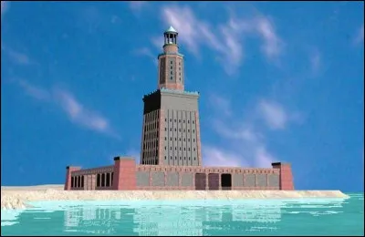 Ma construction remonterait au IIIe siècle avant notre ère et aurait été effective une quinzaine d'années. Situé en Égypte, j'avais une mission de guidage. La légende raconte que j'étais tellement haut que si on lançait une pièce de mon sommet, elle mettait deux jours à atteindre le sol. Je suis...