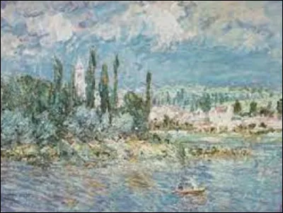 Quel peintre impressionniste est l'auteur de ce tableau intitulé ''Orages'' ?