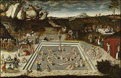 Quel peintre de la Renaissance a exécuté cette huile sur bois en 1546 intitulée ''La Fontaine de jouvence'' ?