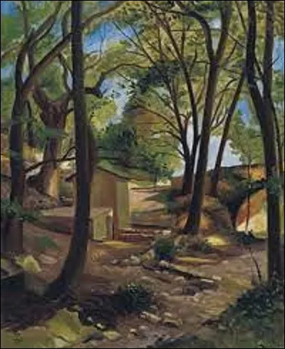 Réalisé en 1930, quel fauviste est l'auteur de cette toile intitulée ''La fontaine d'Ollières'' ?