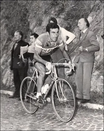 Cet autre grimpeur italien, triple vainqueur du classement de la montagne du Tour d'Italie - en 1964, 1965 et 1966, échoue à la deuxième place en 1968 au grand prix de la montagne du Tour de France :