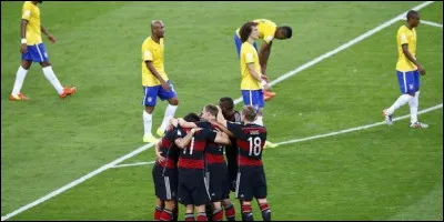 Sport : Lors de la Coupe du monde 2014, l'équipe de foot allemande a brillé lors de son match contre le Brésil. Mais quel a été le score ?