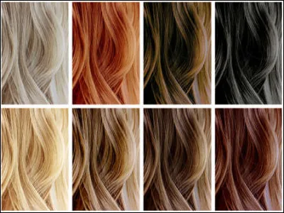 De quelle couleur sont tes cheveux ?