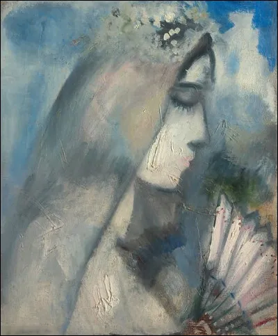 Quel peintre du XXe a réalisé "La Mariée à l'éventail" ?