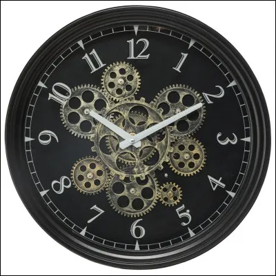 Quelle heure est-il sur cette horloge ?