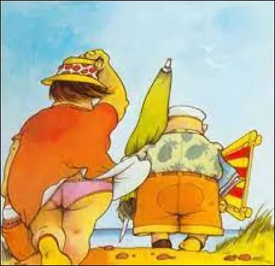 Qui est l'auteur de la bande dessinée "Les Bidochon en vacances" paru en 1981 ?