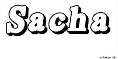 Quelle a été l'année où il y a eu le plus de naissances de Sacha ?