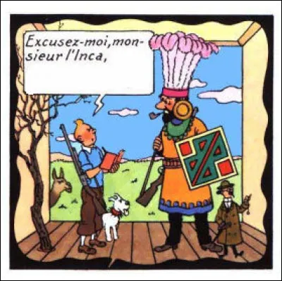 L'obsession de l'ordre, le respect de la loi et des normes sont omniprésents chez Tintin... même durant ses rêves ! Que dit-il ici ?