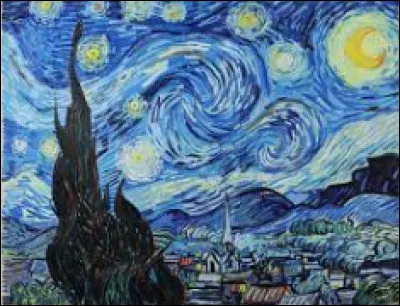 Vrai ou faux ? Van Gogh aurait réalisé "The Starry Night" pendant qu'il était interné dans un établissement psychiatrique :