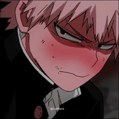 Vous avez finalement choisi que ce serait toi qui irais l'aider ; quand tu arrives là-bas, Katsuki les a déjà tous battus. Quand il te voit, il s'approche de toi pour t'embrasser. Quelle est ta réaction ?