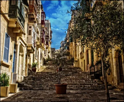 Histoire : Comment s'appelle la croix que l'on peut voir sur le drapeau maltais ?