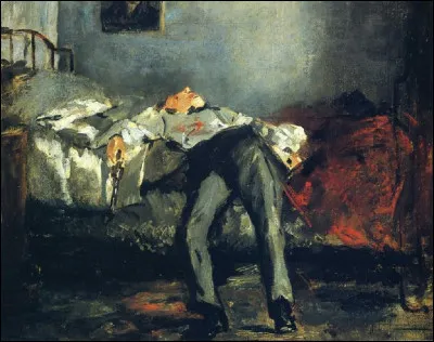 Quel peintre fran&ccedil;ais est l'auteur de ce tableau intitul&eacute; ''Le Suicid&eacute;'' ?