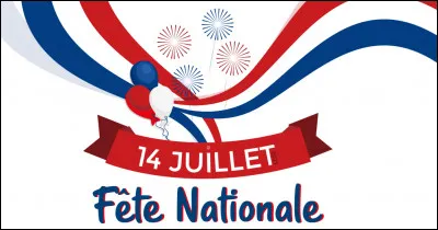 Le 14 juillet, c'est le jour de la fête ... en France :