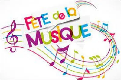 Quelle est la date de la f&ecirc;te de la Musique ?