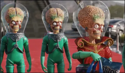 Dans le film "Mars Attacks !", qu'est-ce qui anéantit instantanément les petits hommes verts ?