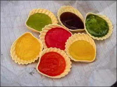Quel est le nom de ce bonbon en forme de coquillages ?
