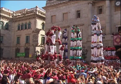 Quel est le nom des tours humaines en Catalogne ?