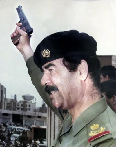 Qui est ce Saddam, dictateur de l'Irak pendant 24 ans de 1979 à 2003 ?