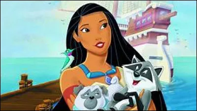 Lequel de ces animaux ne suit pas Pocahontas tout le long du film d'animation ?