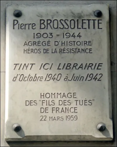 Pierre Brossolette a été membre de la Ligue des droits de l'homme :