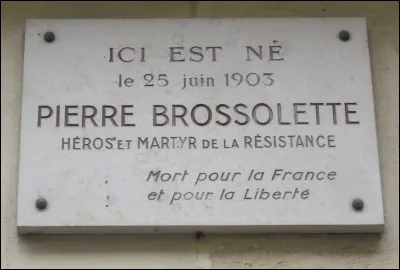 Quel était le grade militaire de Pierre Brossolette ?